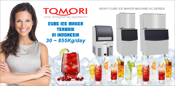 Tomori Cube Ice Machine Banner
