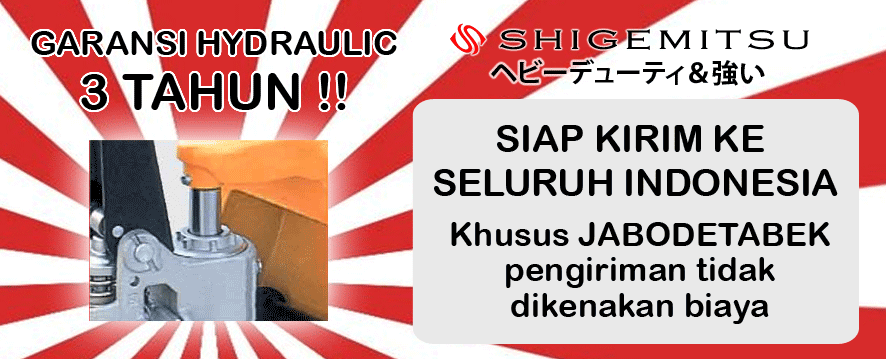 Shigemitsu 3 years Warranty