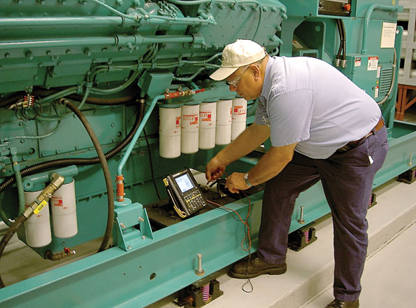 Iwata Genset Battery Check