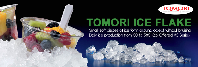 Tomori Flake Ice Machine Banner