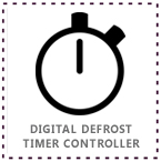 Tomori Showcase Cooler Digital Timer Defrost