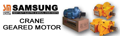 SAMSUNG Crane Geared Motor