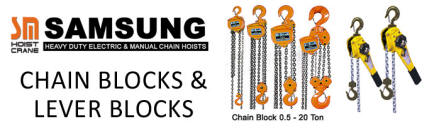 SAMSUNG Manual Chain Blocks & Lever Blocks