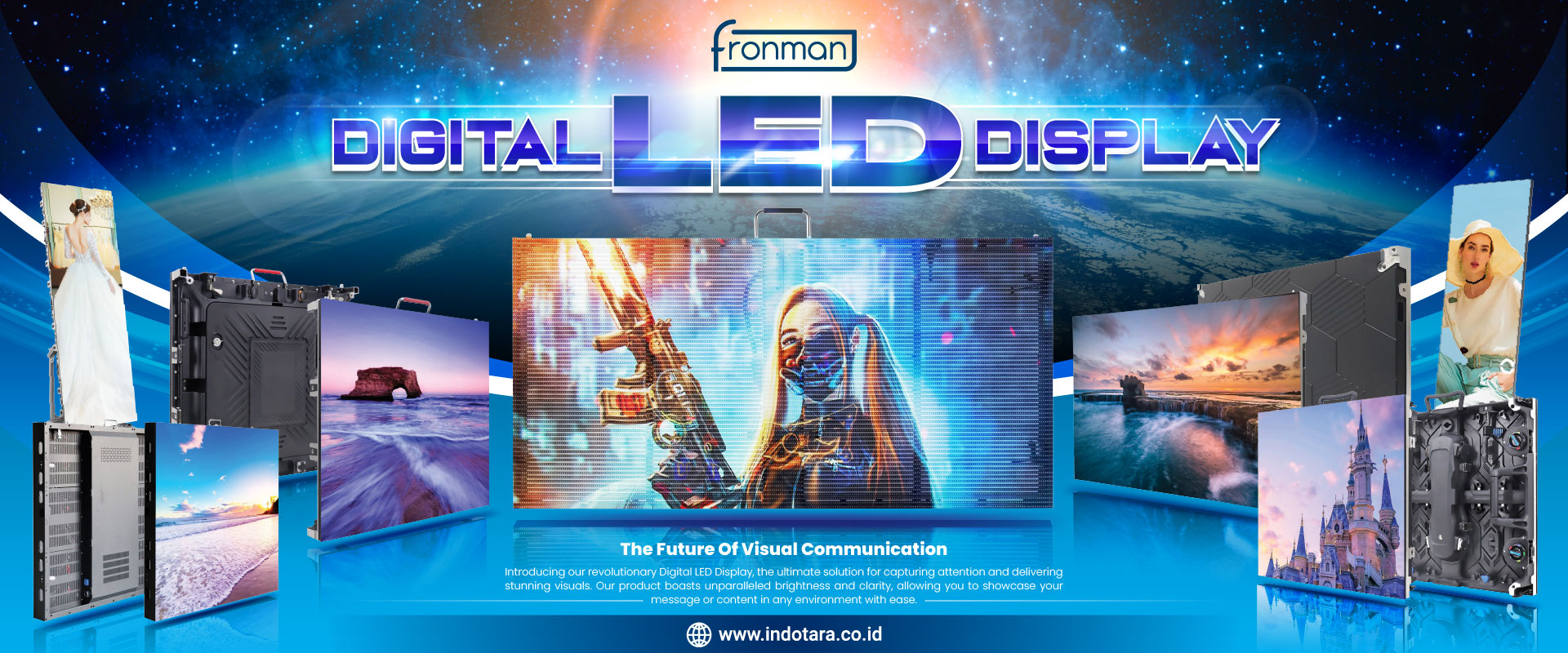 Jual Transparent LED Display, Harga Transparent LED Display, Digital LED Display Berkualitas