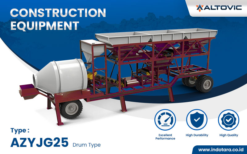 Jual Altovic Construction Machine Drum Type