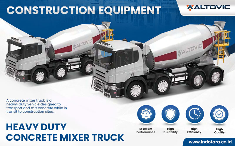 Jual ALTOVIC Concrete Mixer Truck Berkualitas