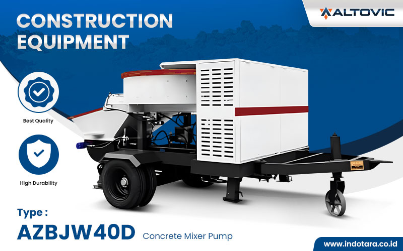 Jual Altovic Concrete Mixer Pump Berkualitas