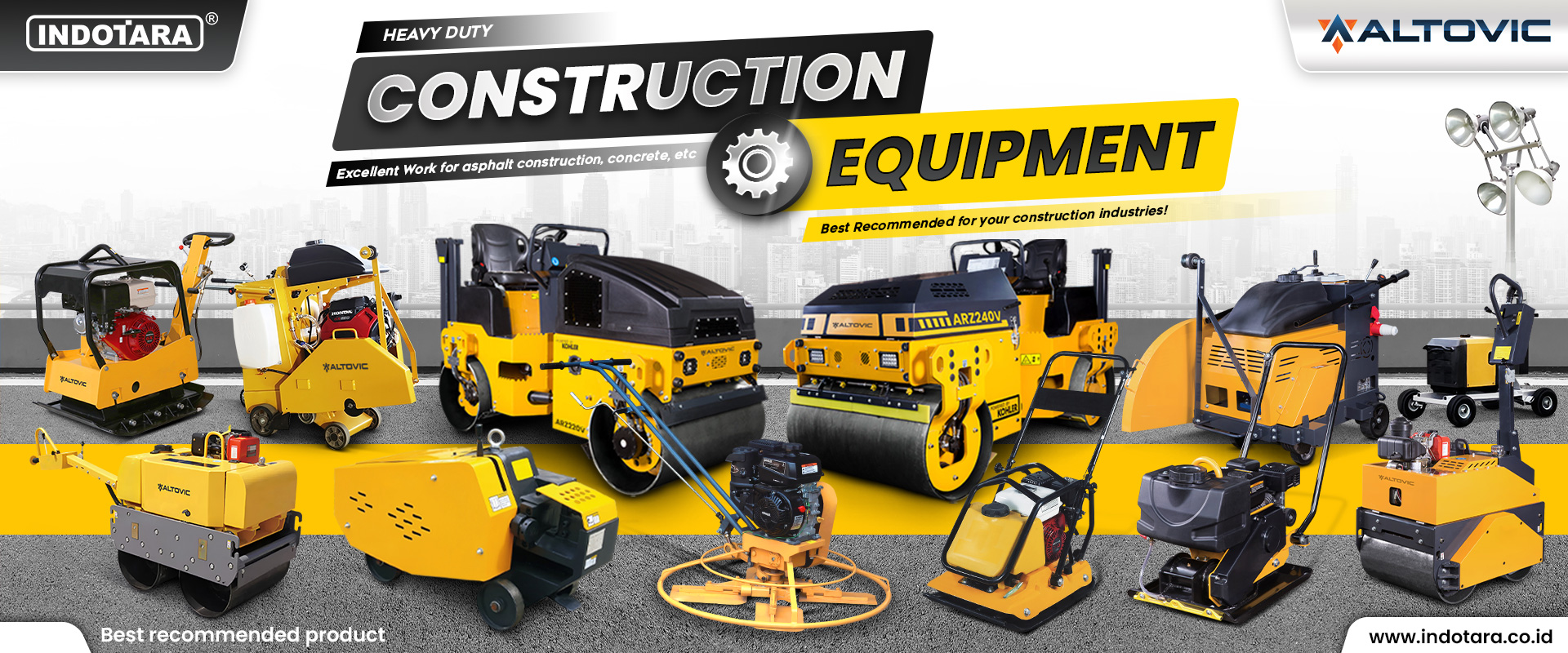 Jual ALTOVIC Construction Equipment