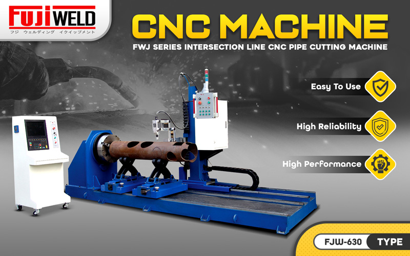 Fujiweld FJW Series Intersection Line CNC Pipe Cutting Machine