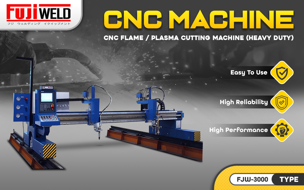 Fujiweld FJW CNC Flame / Plasma Cutting Machine