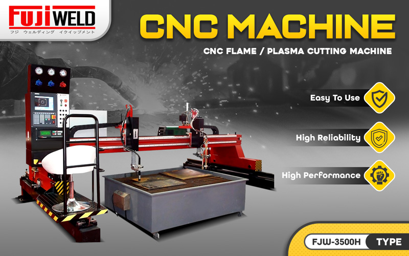 Fujiweld FJW CNC Flame / Plasma Cutting Machine
