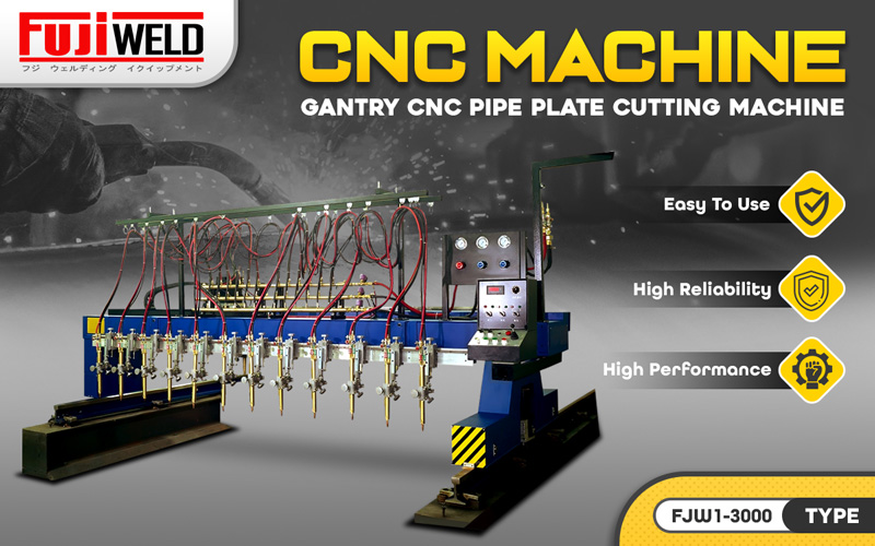 Fujiweld Multi Head Straight Strip Cutting Machine