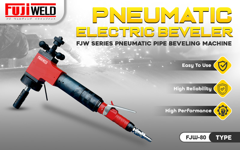 Fujiweld FJW Series Pneumatic Pipe Beveling Machine