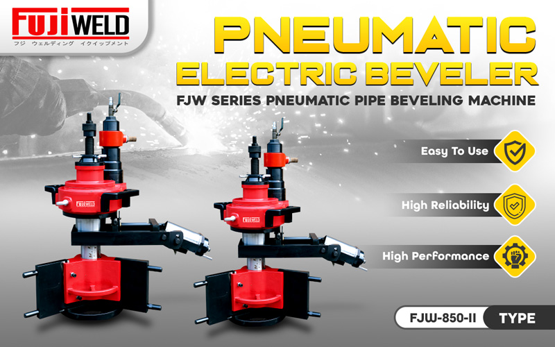 Fujiweld FJW Series Pneumatic Pipe Beveling Machine