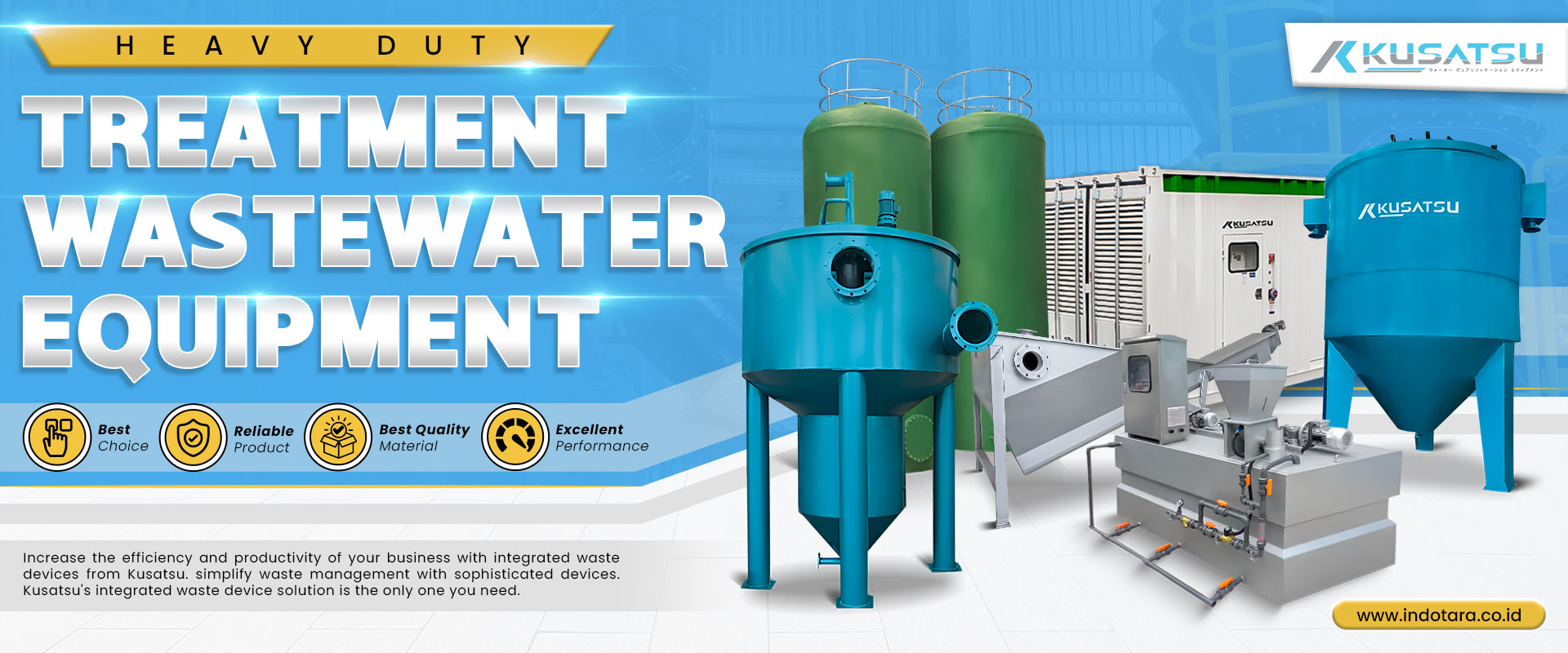 Kusatsu wastewater Treatment equipment 