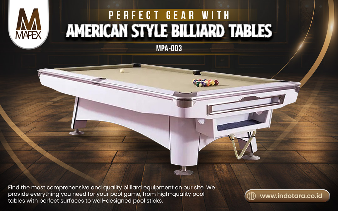 Jual Peralatan Billiard, Billiard Table, Billiard Accessories High Quality!