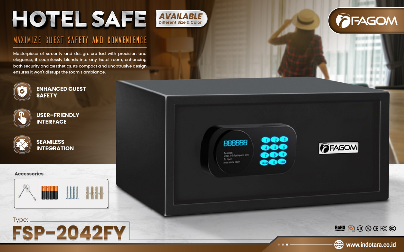 Jual Brankas Hotel Safe Fagom Berkualitas