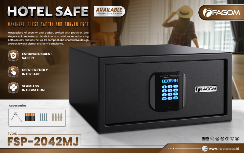 Jual Brankas Hotel Safe Fagom Berkualitas