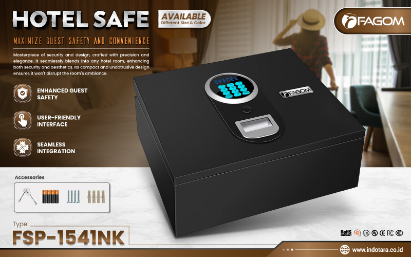 Jual Brankas Hotel Safe Fagom Berkualitas