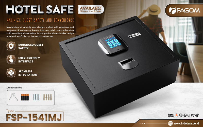 Jual Brankas Hotel Safe Fagom Berkualitas