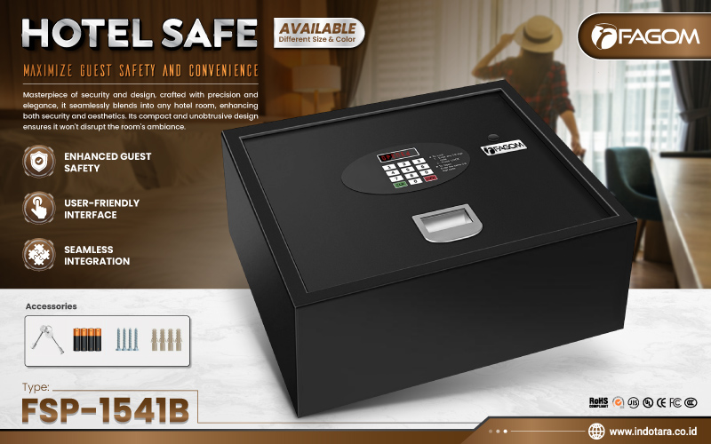 Jual Brankas Murah Hotel Safe Fagom Berkualitas