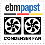 Tomori EBM PAPST Condenser Fan