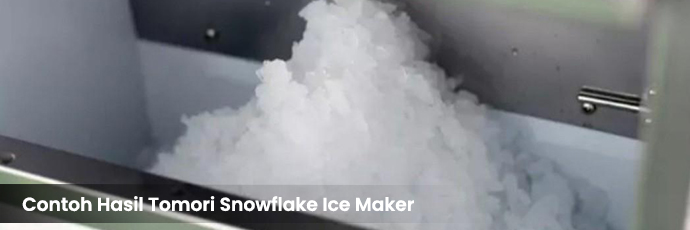 Tomori Snowflake Ice Maker Output