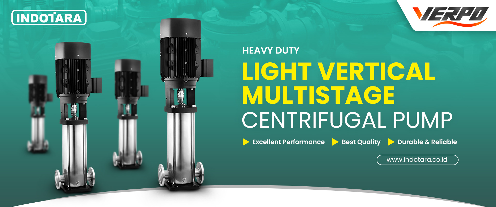 Jual Light Vertical Multistage Centrifugal Pump