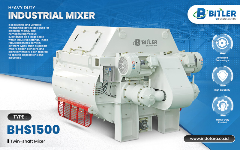 Jual BITLER Industrial Mixer Berkualitas