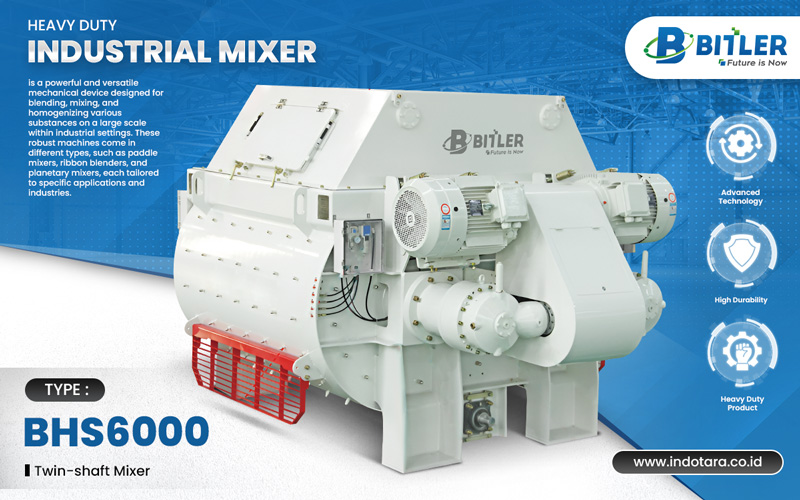 Jual BITLER Industrial Mixer Berkualitas