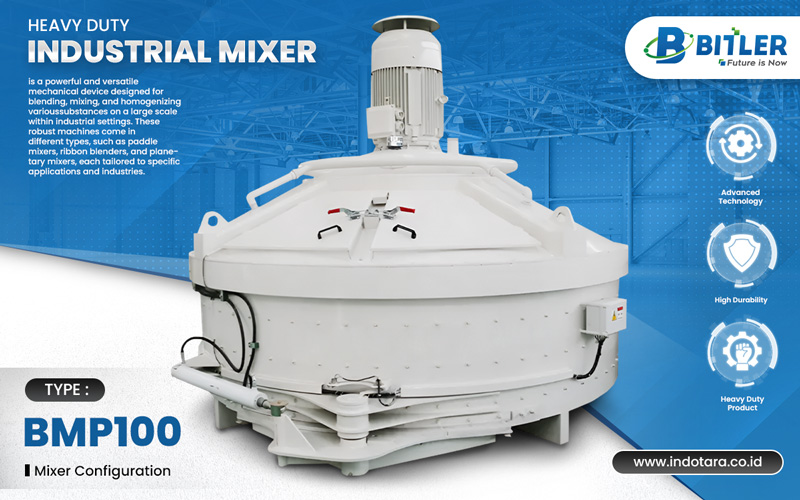 Jual BITLER Industrial Mixer Berkualitas