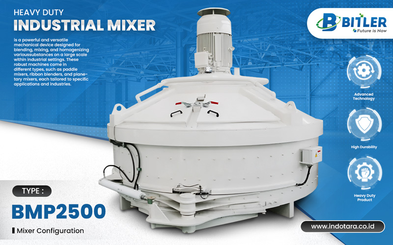 Jual BITLER Industrial Mixer Berkualitas