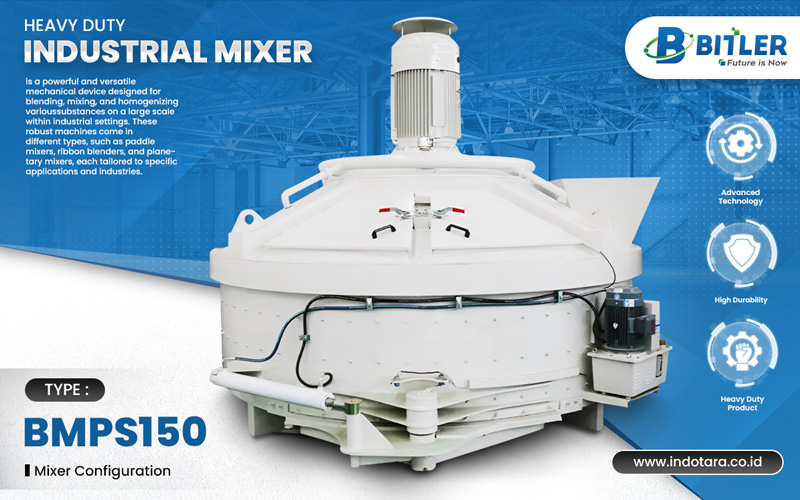 Jual BITLER Industrial Mixer Berkualitas