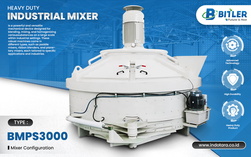 Jual BITLER Industrial Mixer Berkualitas