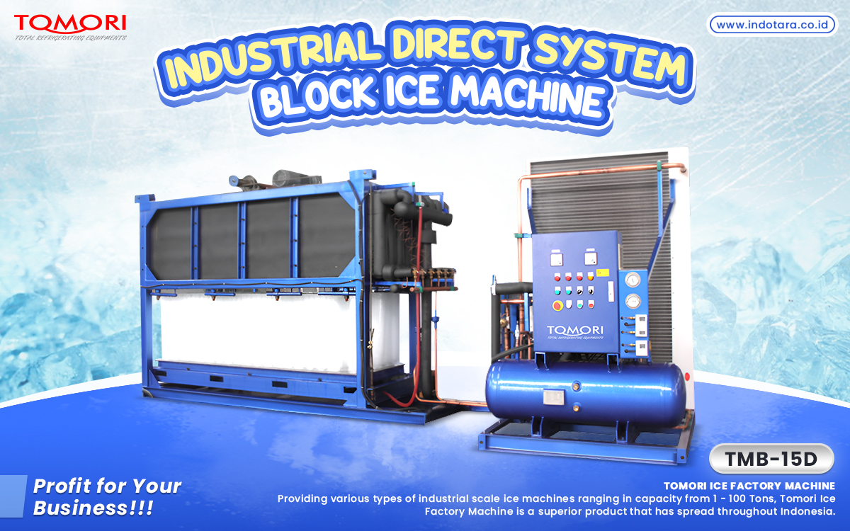 Tomori Industrial Direct System Block Ice Machine