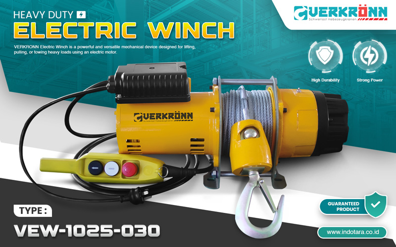 Jual Verkronn Electric Winch Berkualitas