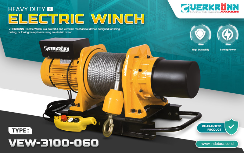 Jual Verkronn Electric Winch Berkualitas