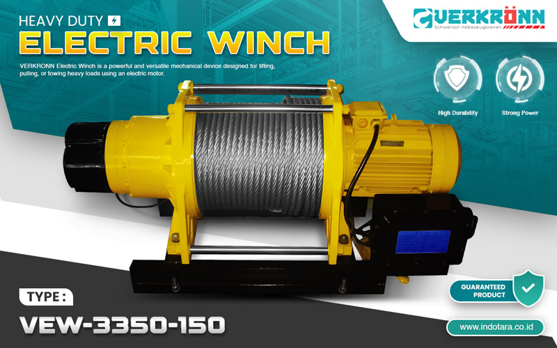 Jual Verkronn Electric Winch Berkualitas