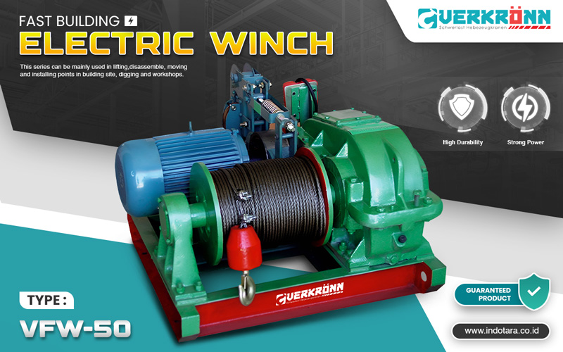 Jual Verkronn Electric Winch Berkualitas