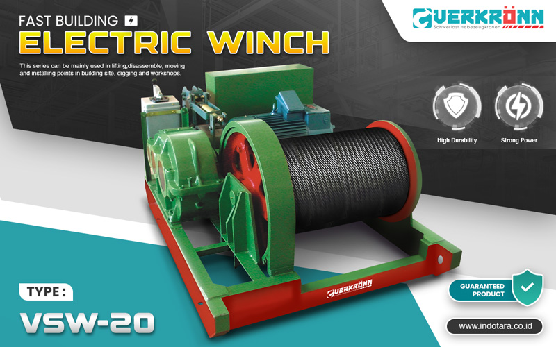 Jual Verkronn Electric Winch Berkualitas