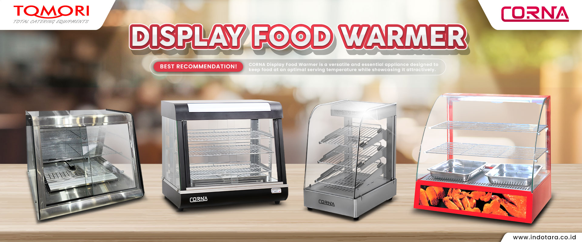 Jual CORNA Display Food Warmer