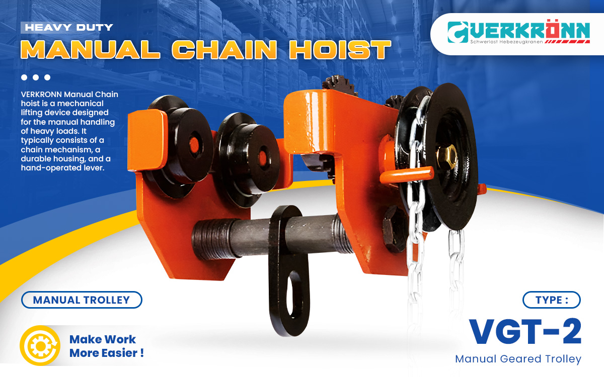 Jual VERKRONN Manual Chain Hoist Berkualitas