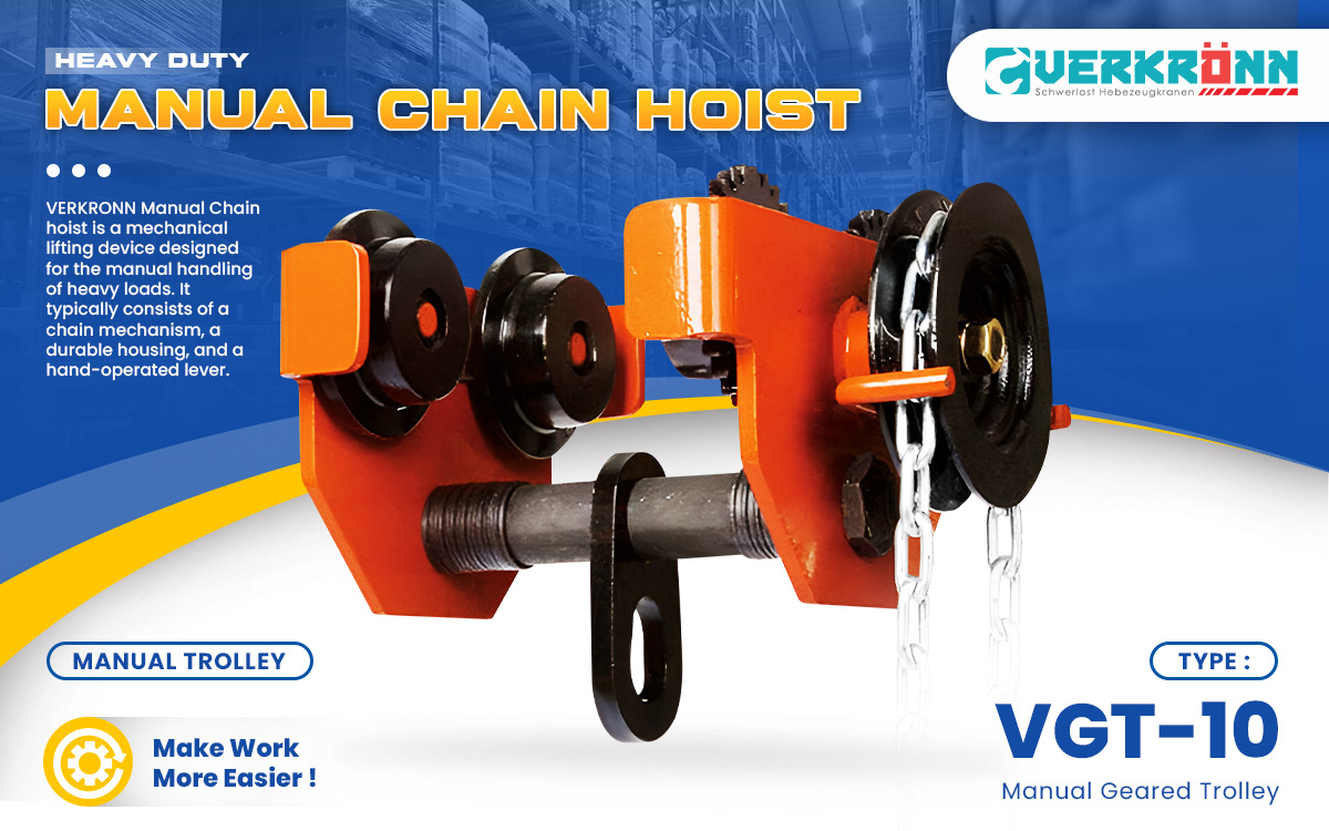 Jual VERKRONN Manual Chain Hoist Berkualitas