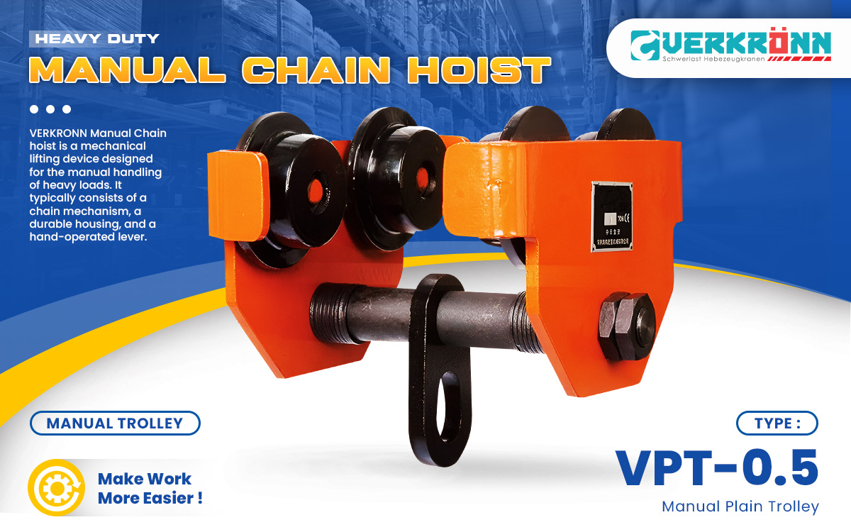 Jual VERKRONN Manual Chain Hoist Berkualitas