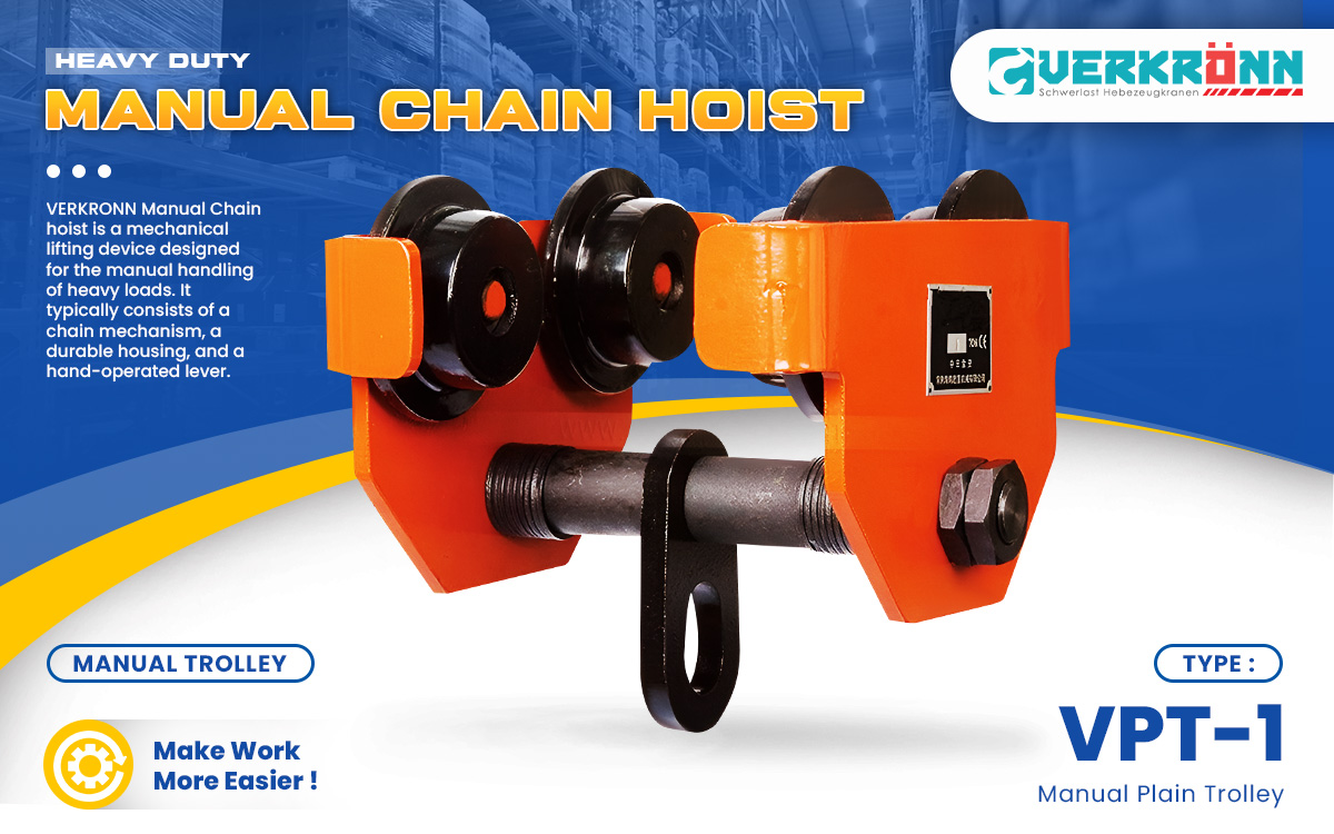 Jual VERKRONN Manual Chain Hoist Berkualitas