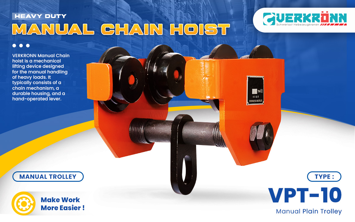 Jual VERKRONN Manual Chain Hoist Berkualitas