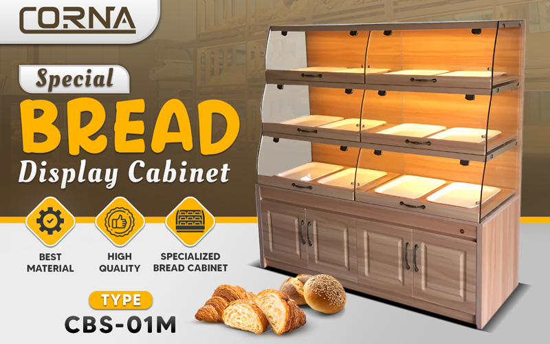 Jual Bread Display Cabinet