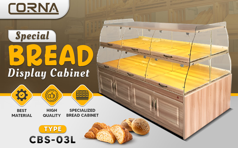 Jual Bread Display Cabinet