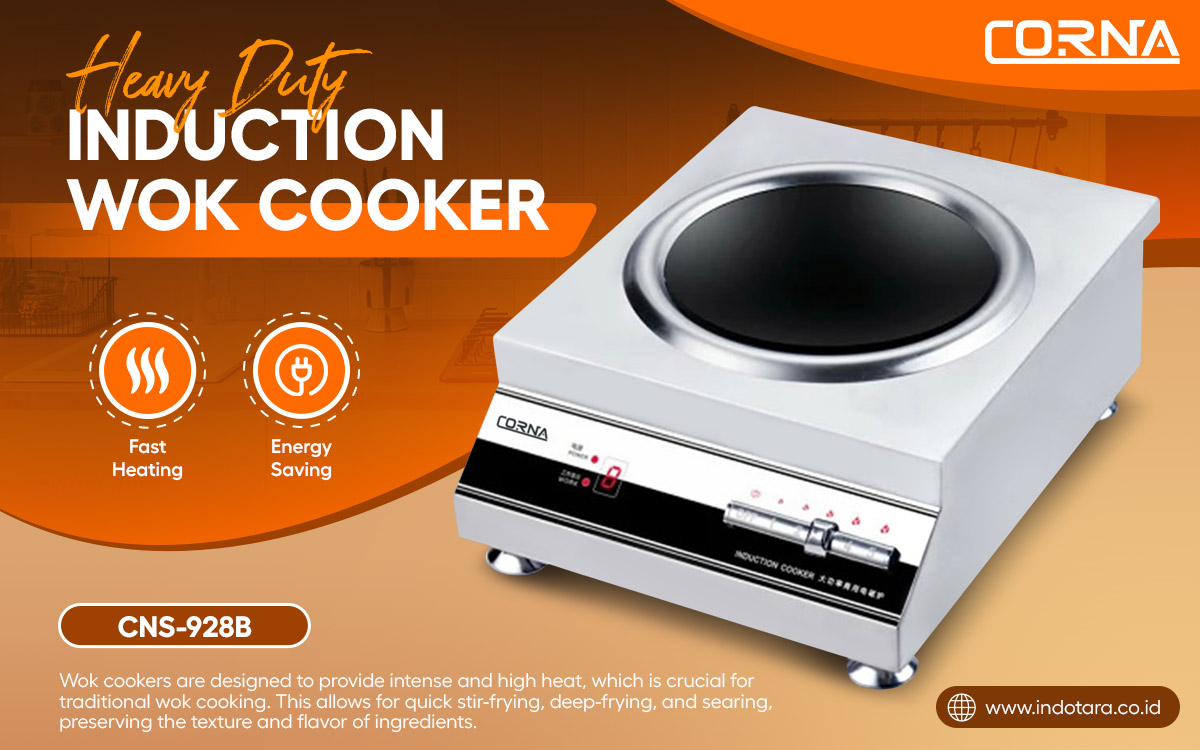 Corna Induction Wok Cooker Equipment