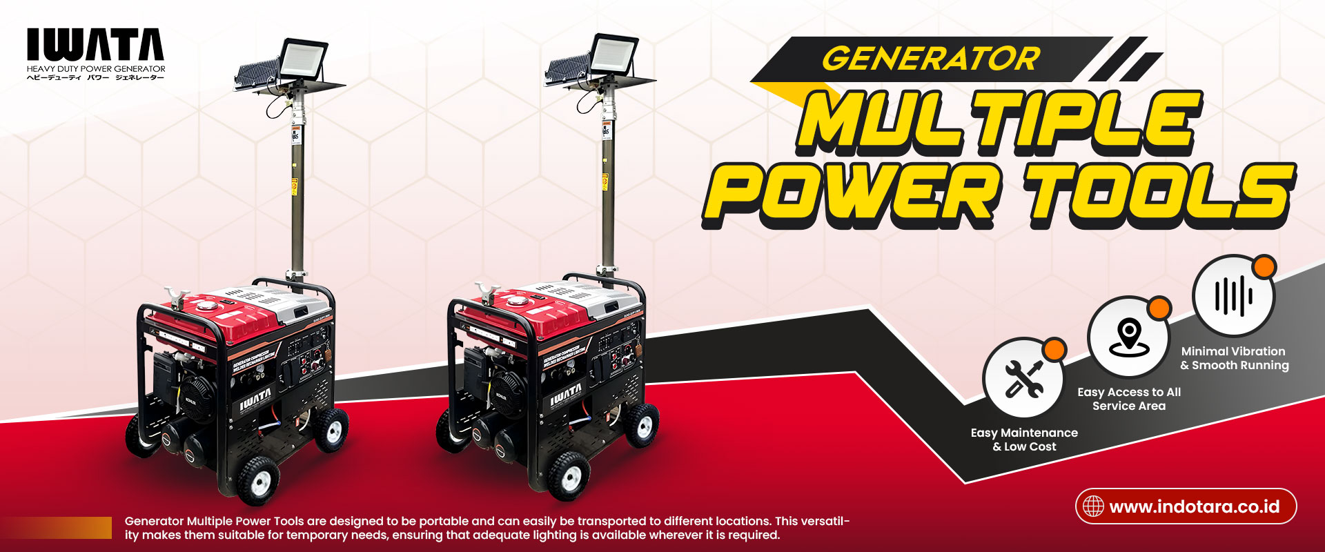 Iwata Generator Multiple Power Tools